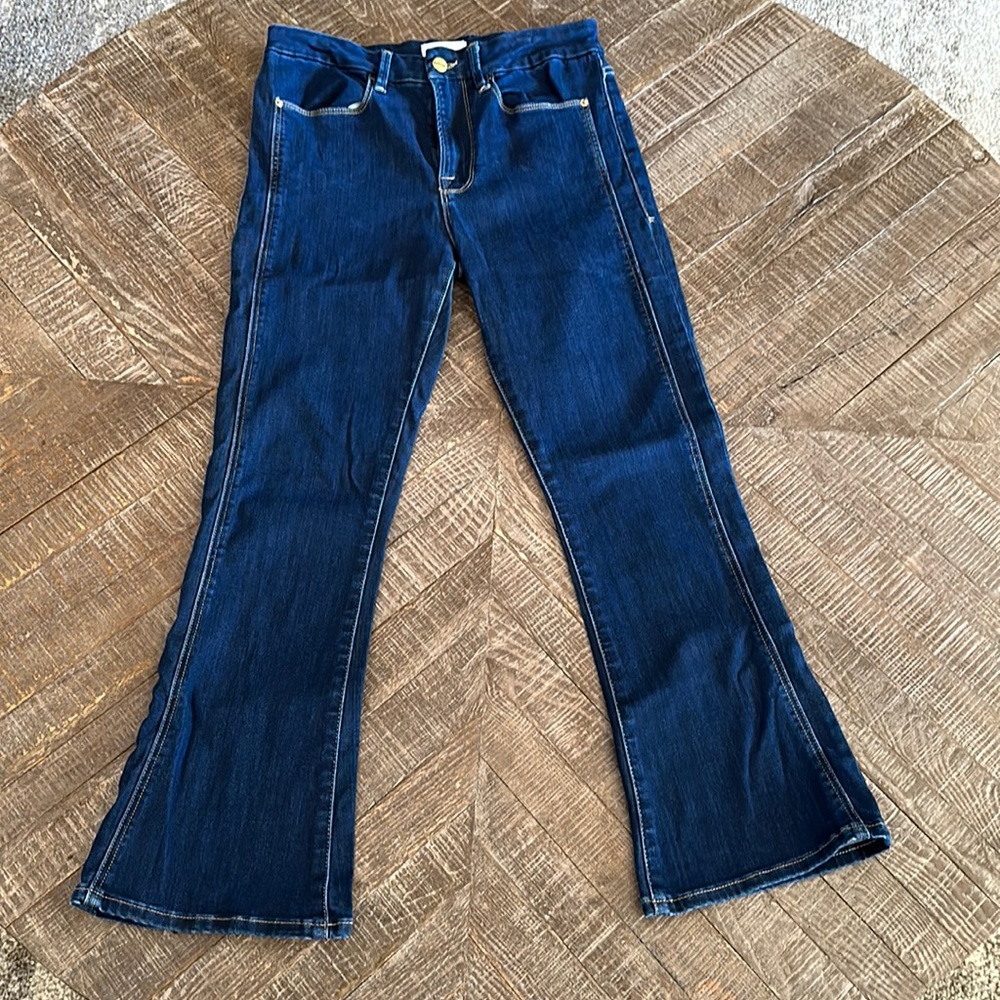 Frame Cropped Denim